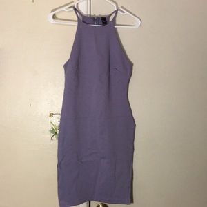 Lilac Midi Dress